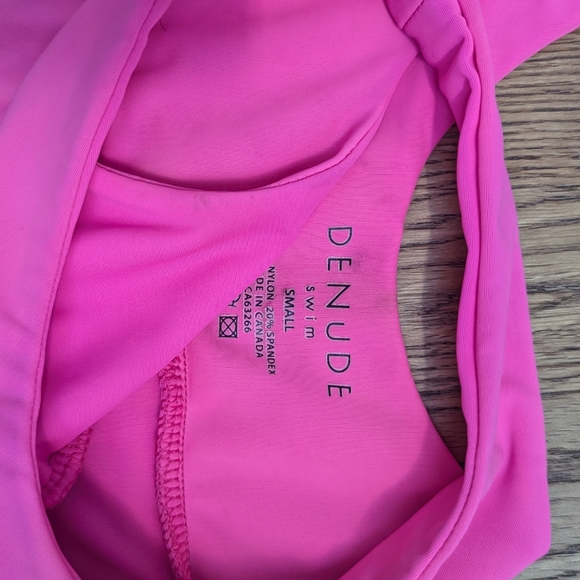 DENUDE neon two piece bikini - Picture 4 of 5